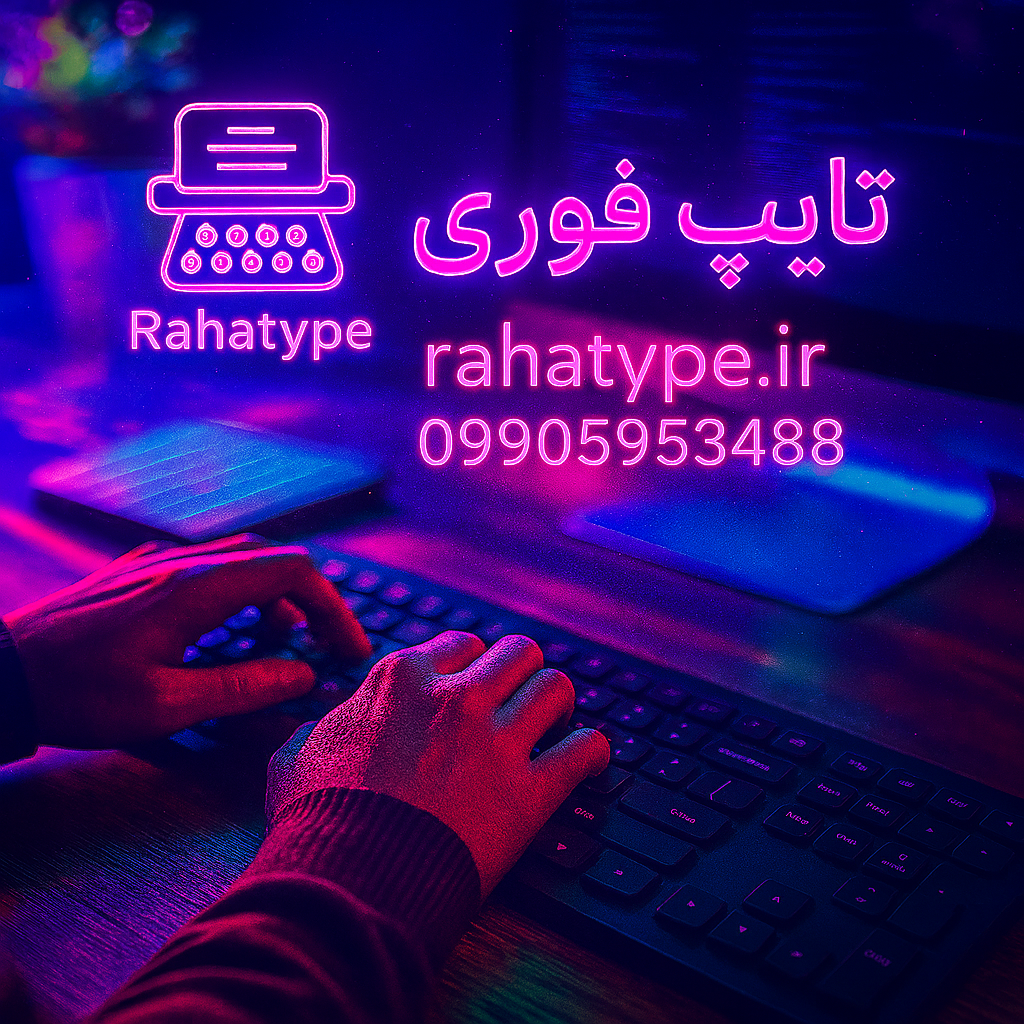 تایپ فوری رها rahatype.ir
